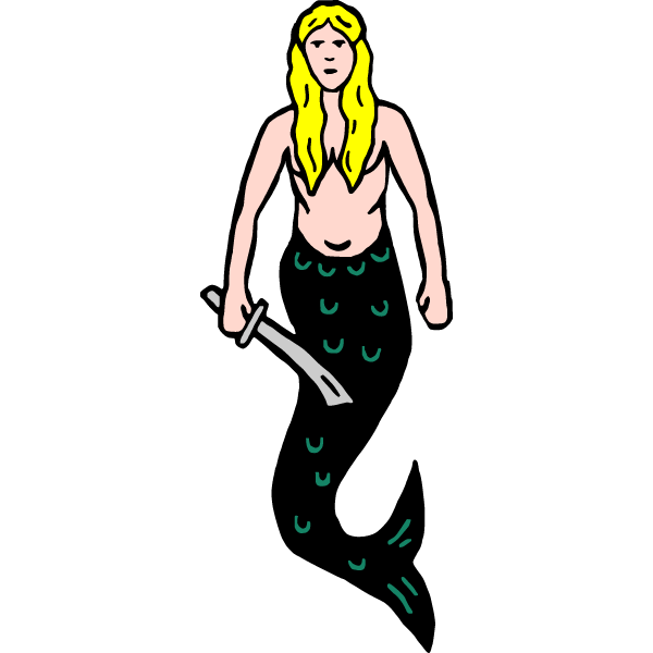 mermaid 1b | Free SVG