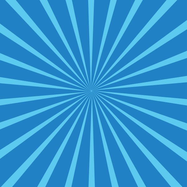 Blue sunbeam | Free SVG