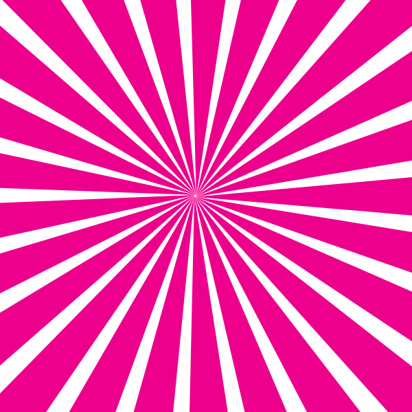 Pink white sunbeams | Free SVG