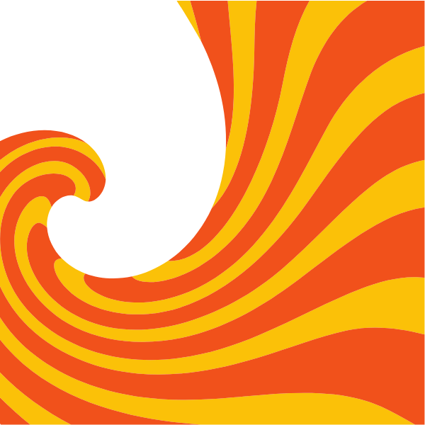 Swirl stripes pattern