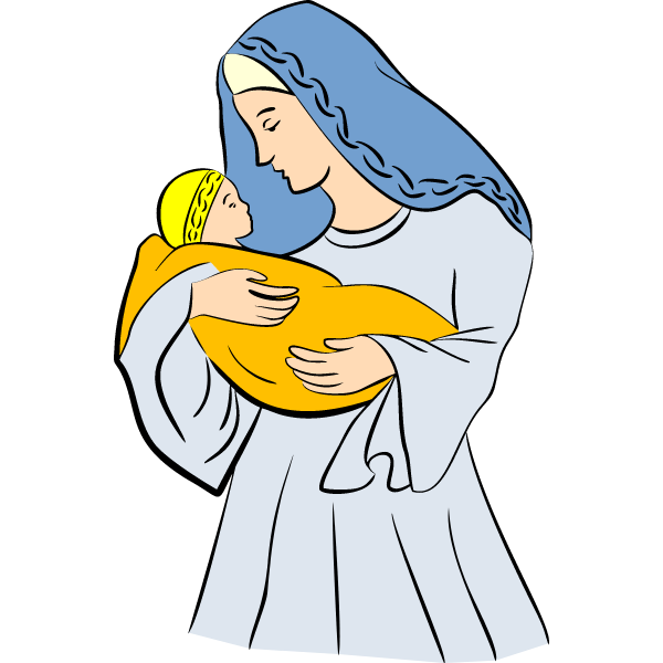 Virgin Mary and baby Jesus-1688293802