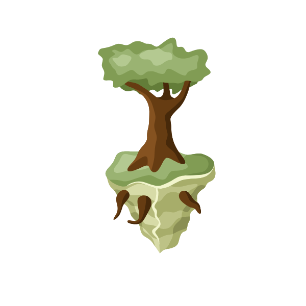 Floating island tree