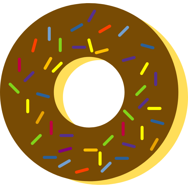 Chocolate donut 1b