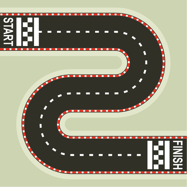Kart race track