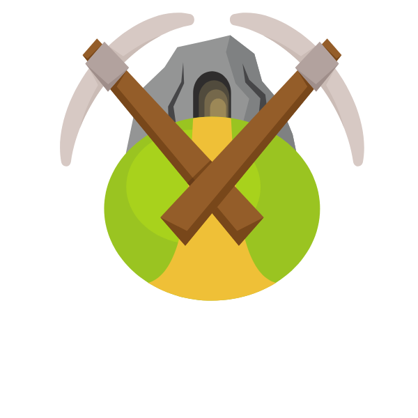 Two pickaxes
