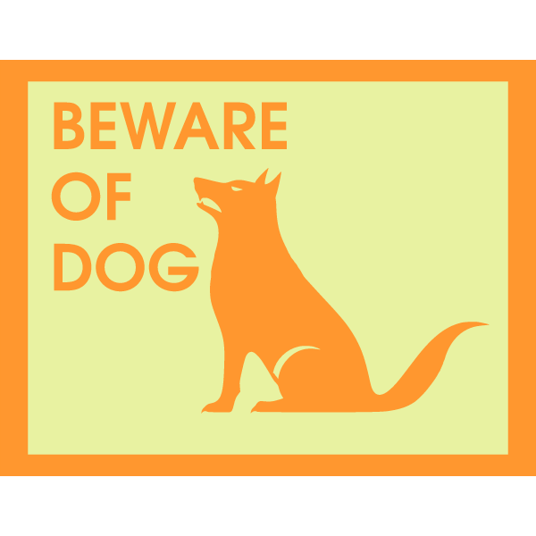 beware of dog 1