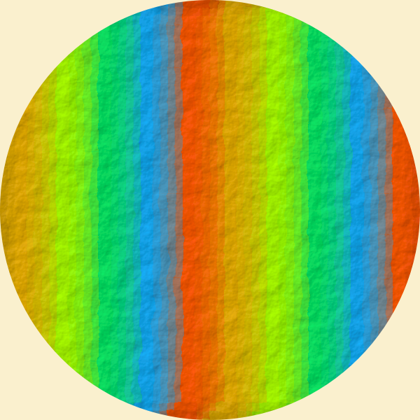 Colorful circle clip art