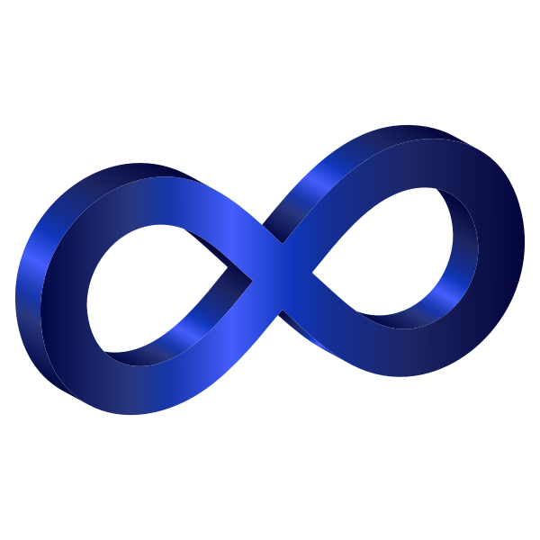 3D Infinity Symbol Variation 2
