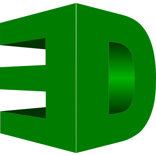 3d Logo Free Svg
