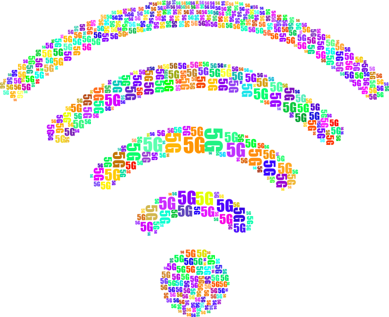 5G WiFi Signal Symbol