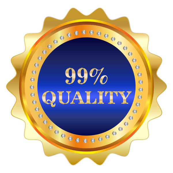 99 percent quality