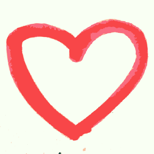 Hand Drawn Heart PNG Transparent Design - Freepngdesign.com
