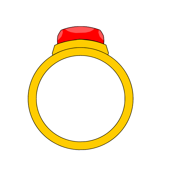 A golden ring