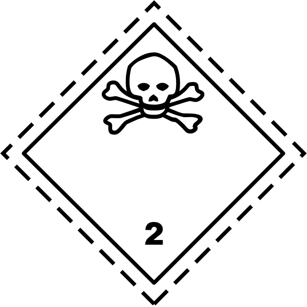 Poison gases symbol