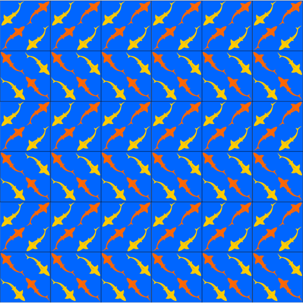 A set of tiles that can be used in the kitchen or bathroom III