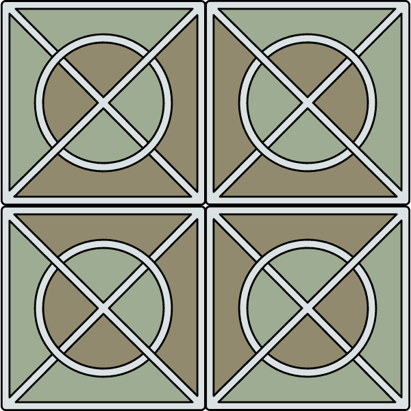 A set of tiles that can be used in the kitchen or bathroom II