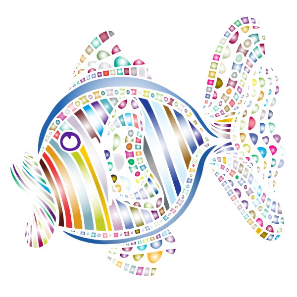 Abstract Colorful Fish 5