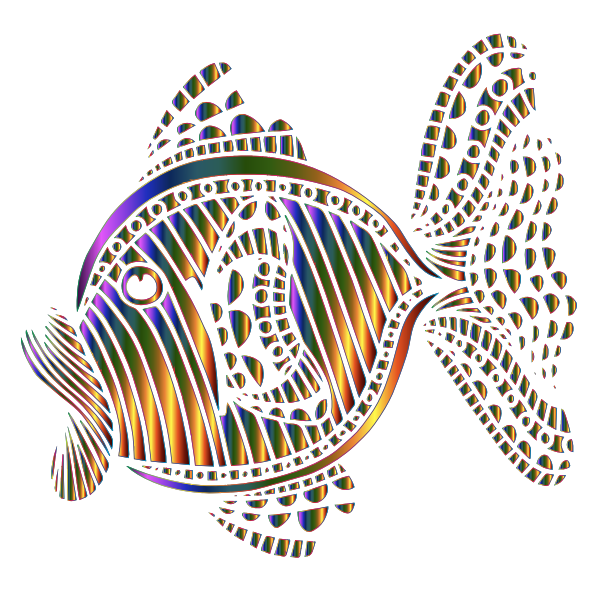 Abstract Colorful Fish 9