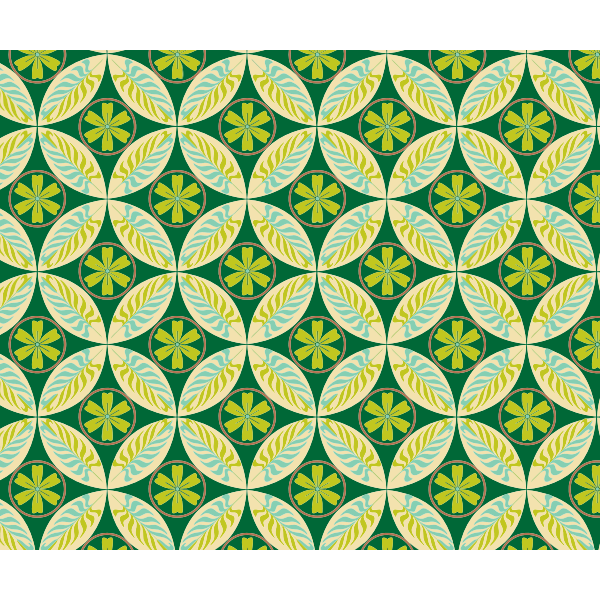 Abstract Green Pattern Background