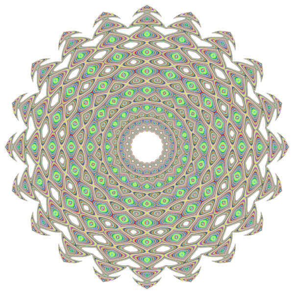 Abstract Pastel Mandala 3