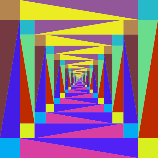 Abstract Polygonal Tunnel