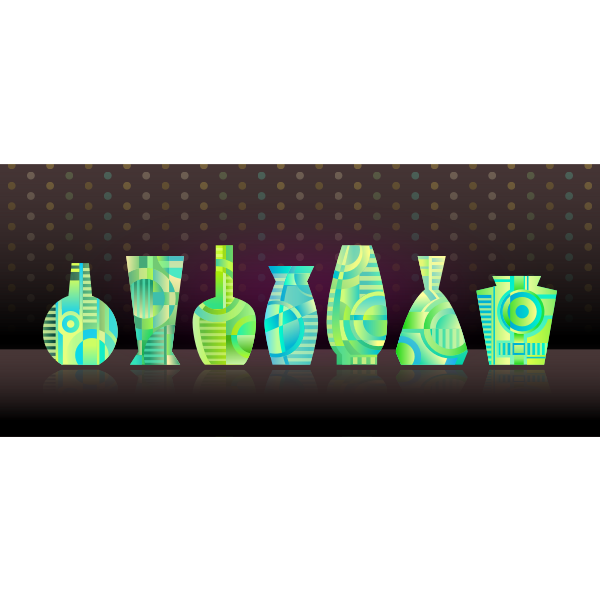 Abstract vases