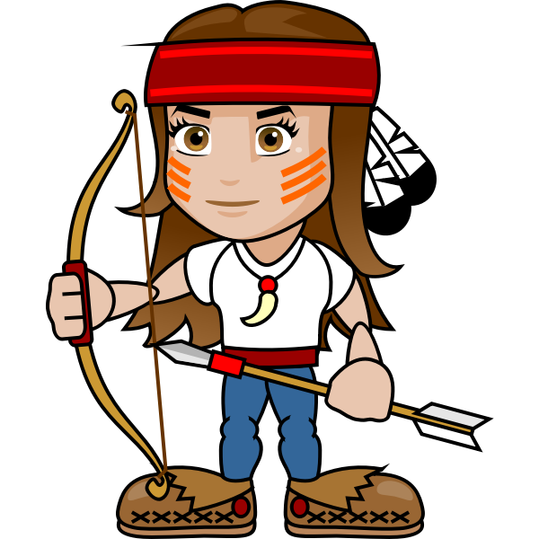 Girl archer image