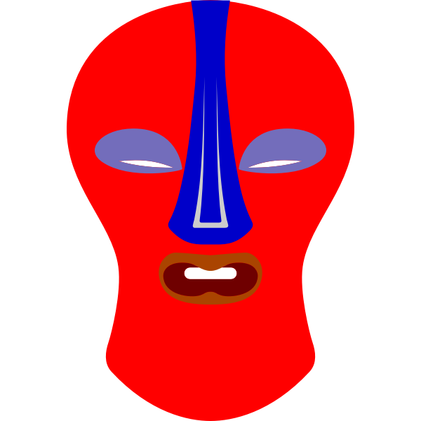 African Mask. Baluba, Zaire