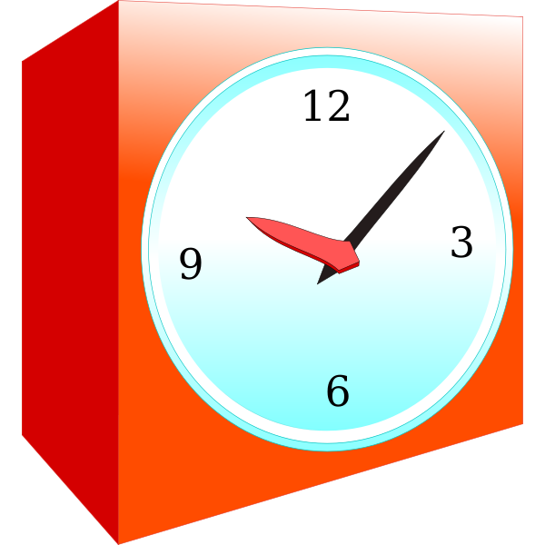 Clock vector illustration