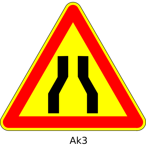 Restriction ends road sign | Free SVG