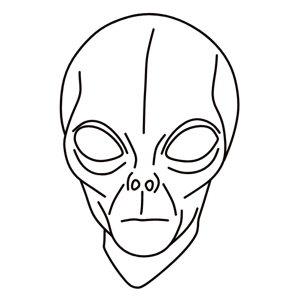 Alien's face I