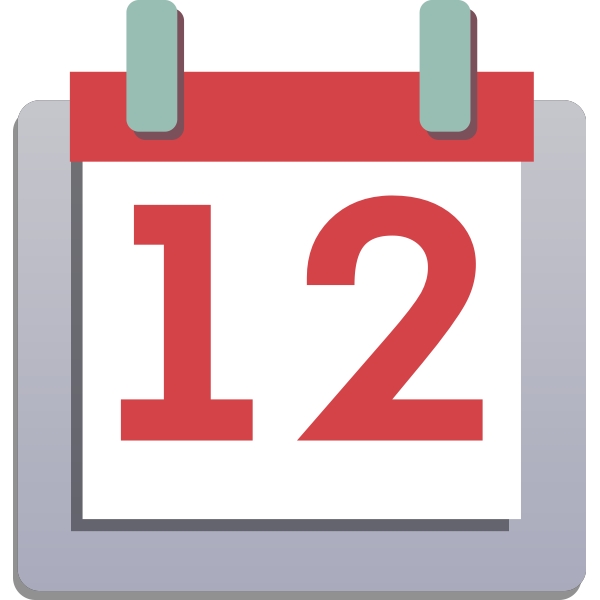 Android Calendar Icon Free SVG