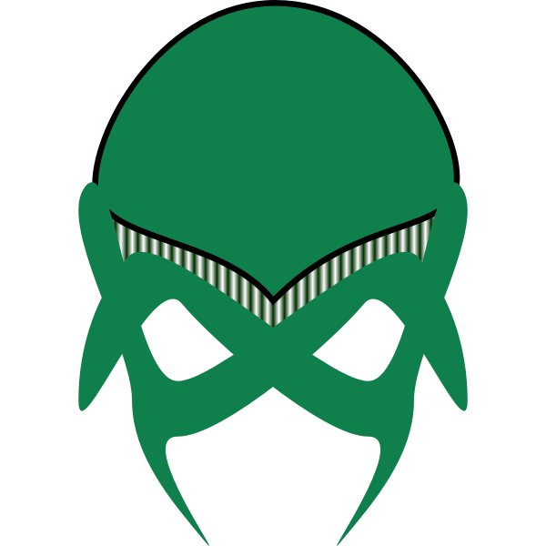 Angelo Gemmi green alien mask