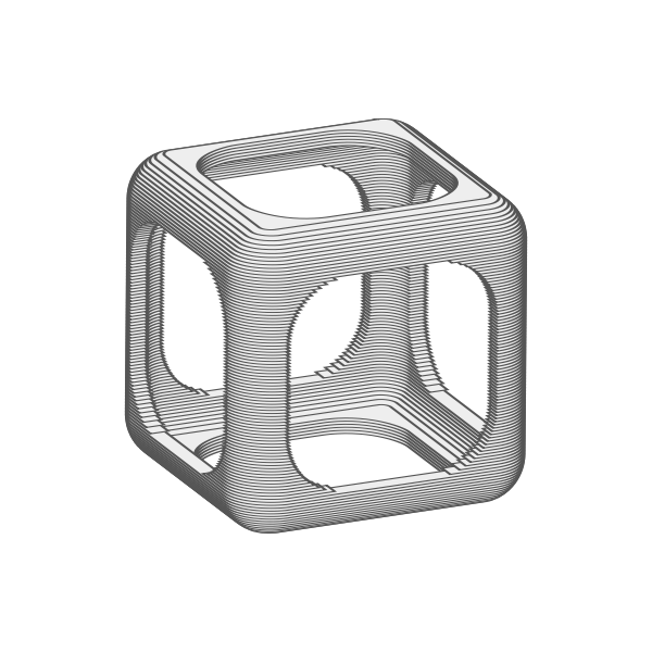 Animated Rotating 3D object