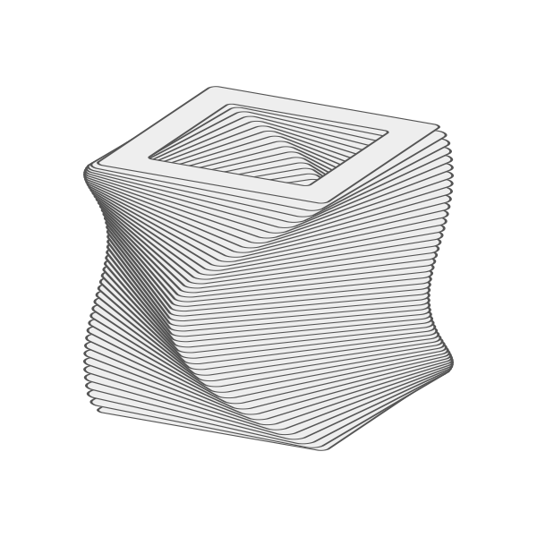 Animated Rotating 3D object