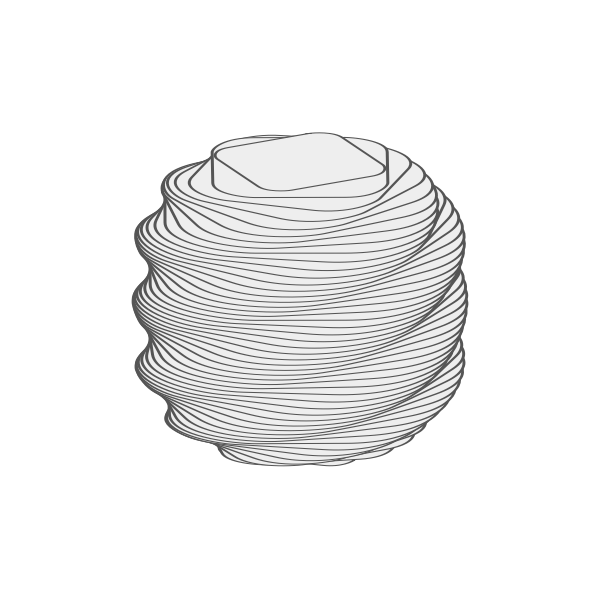 Animated Rotating 3D object