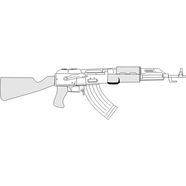 Ak-47 gun