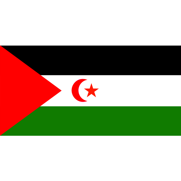 Anonymous Flag of Western Sahara