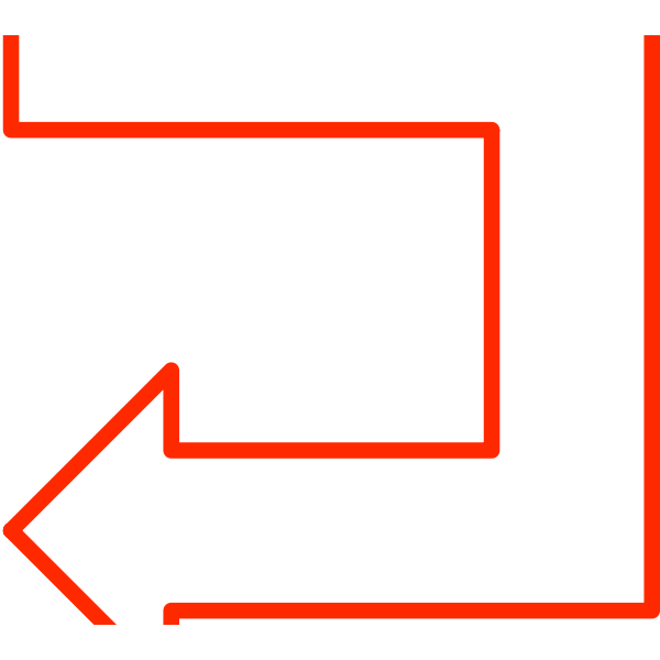 U-shaped arrow set 3