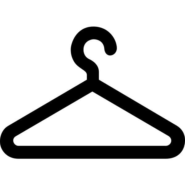 Coat Hanger Free SVG