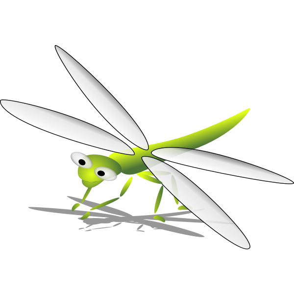 Cartoon dragonfly | Free SVG