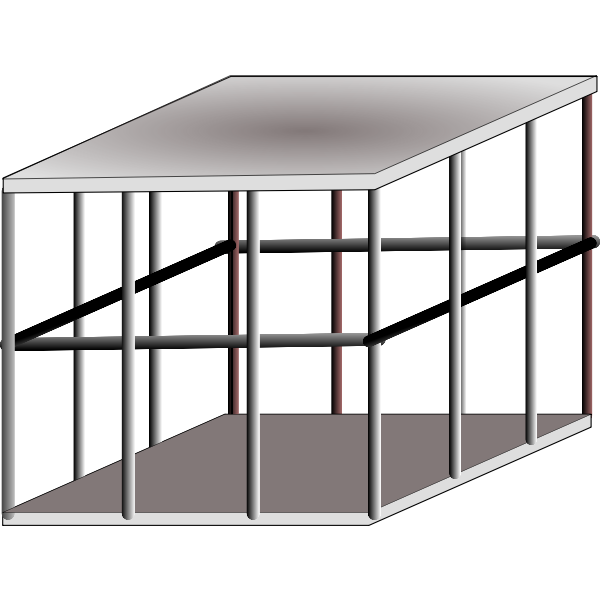 metal cage