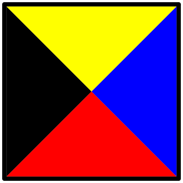 signal flag zulu