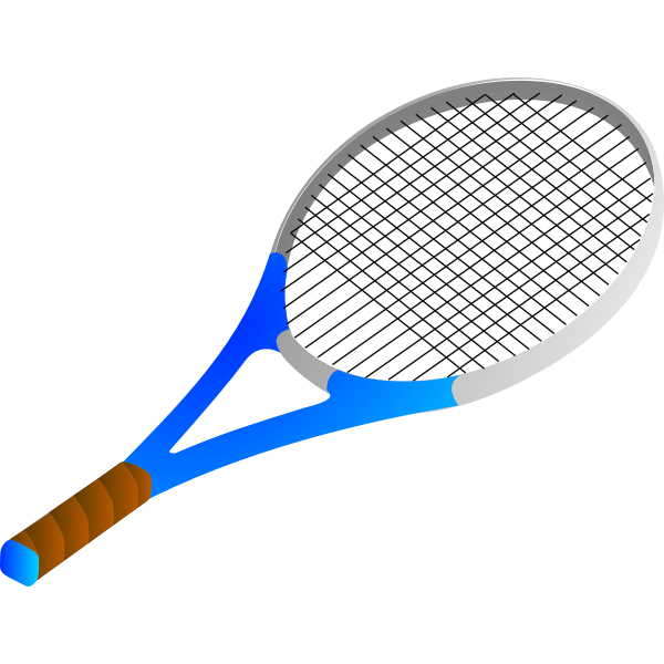 Tennis racket vector image