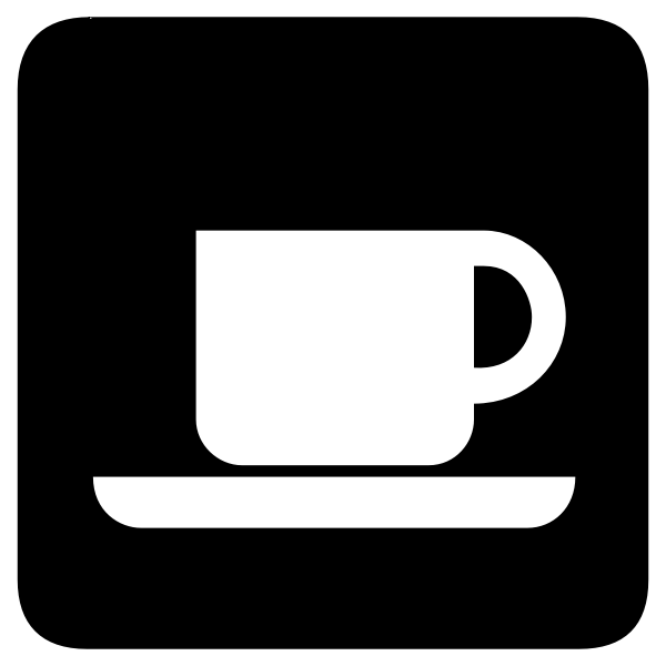 Vector icon for coffee