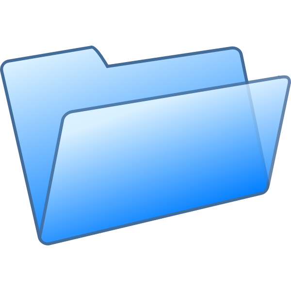 Office folder vector graphics