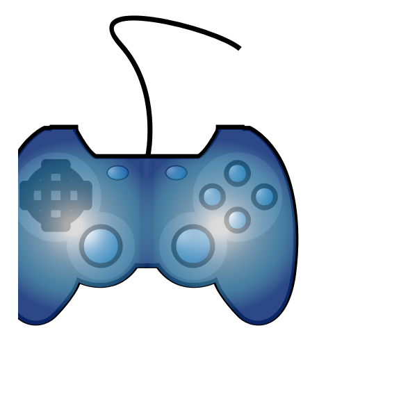 Gaming pad vector image