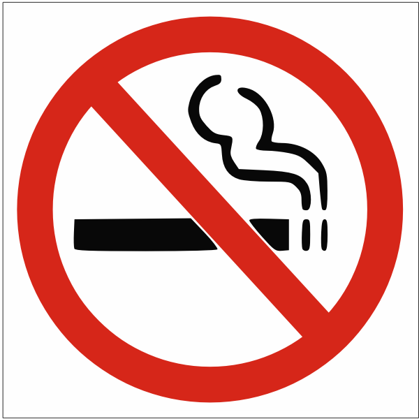 No smoking sign vector image