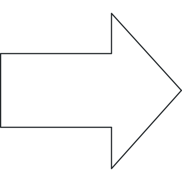 Download Black and white arrow pointing right vector image | Free SVG