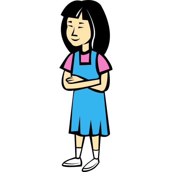 Download Asian Girl Free Svg